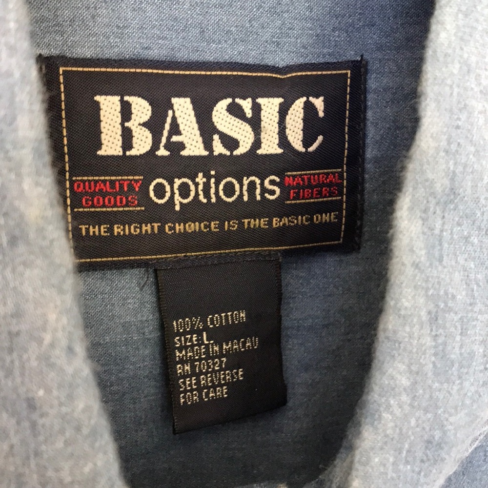 True Vintage Basic Options Jean Short Sleeve Shirt - image 3
